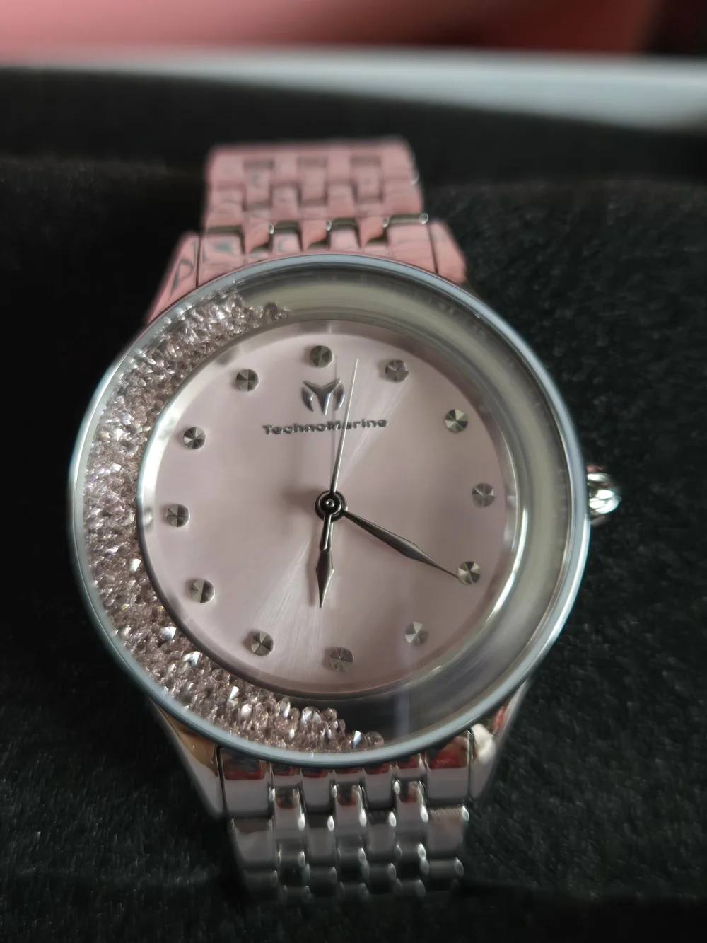TM-9026008 TechnoMarine Brillantezza Del Mare Women's Watch Pink 34mm